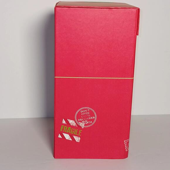 Bath & Body Works EMPTY Gift Box Christmas Red Magnetic Lid 9"H x 4.5" x 4.5" - Picture 10 of 15